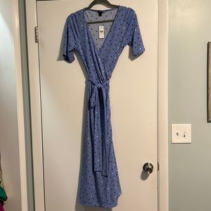 Ann Taylor Midi Wrap Dress
